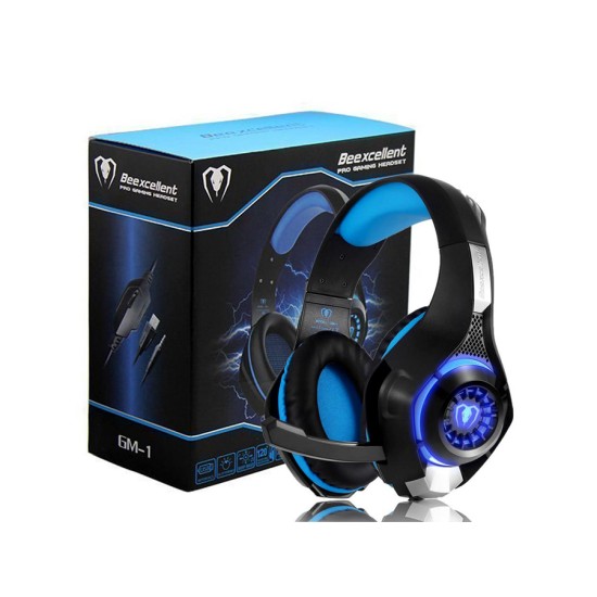 BEEXCELLENT GM1 WIRED 3.5MM OVER EAR PRO GAMING HEADSET DEEP SOUND